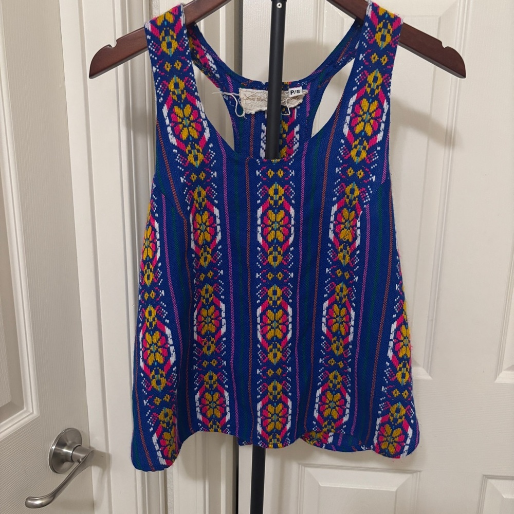 Jen's Pirate Booty for Free People Embroidered Tank